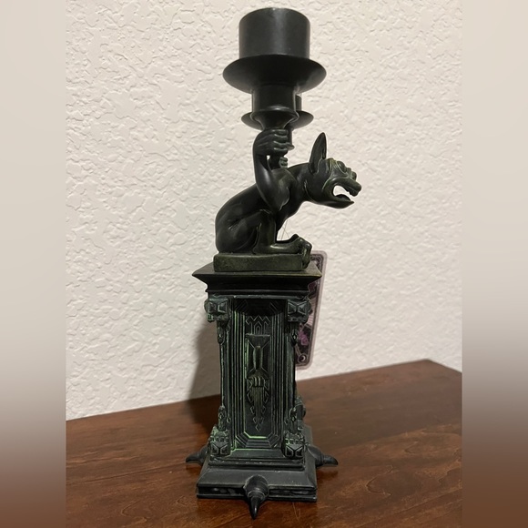Disney Parks - The Haunted Mansion Gargoyle Candle Stick Holder Candelabra - NWT - Picture 7 of 10